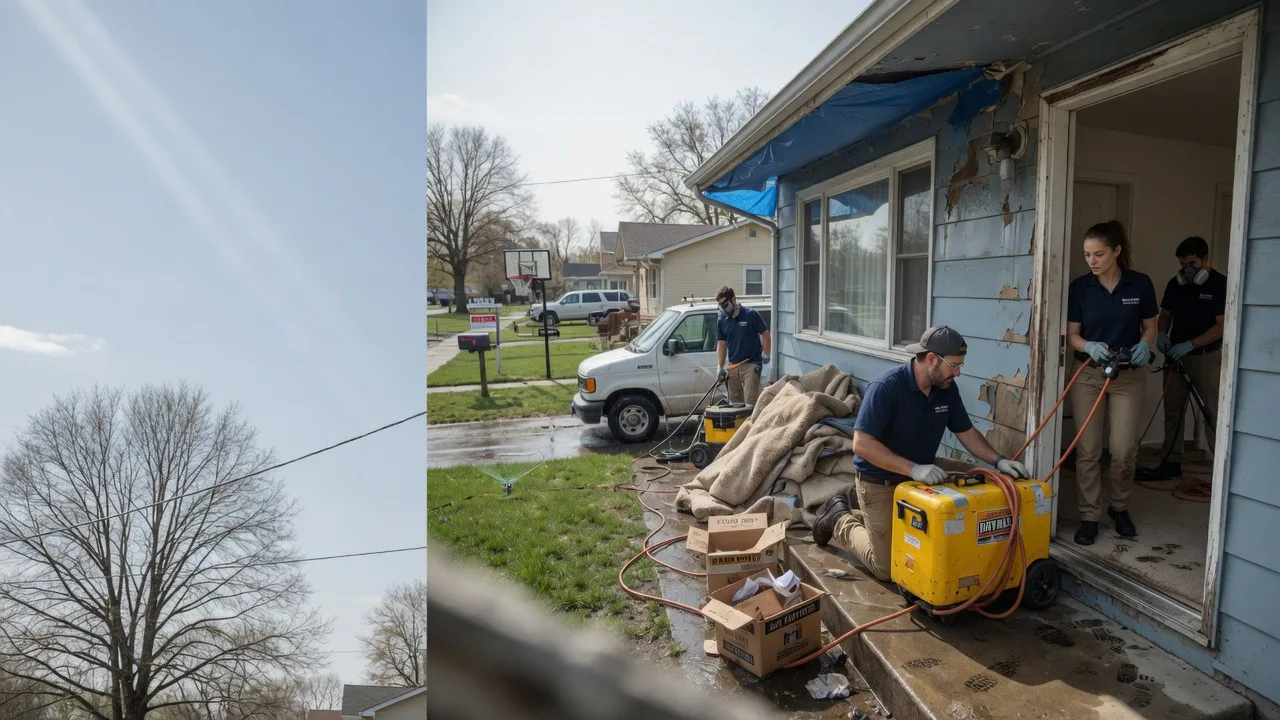 Basement Flood Cleanup in Wyaconda, MO near me